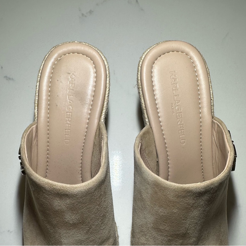 Karl Lagerfeld | ‘Corissa’ Wedge Sandal - Picture 8 of 10